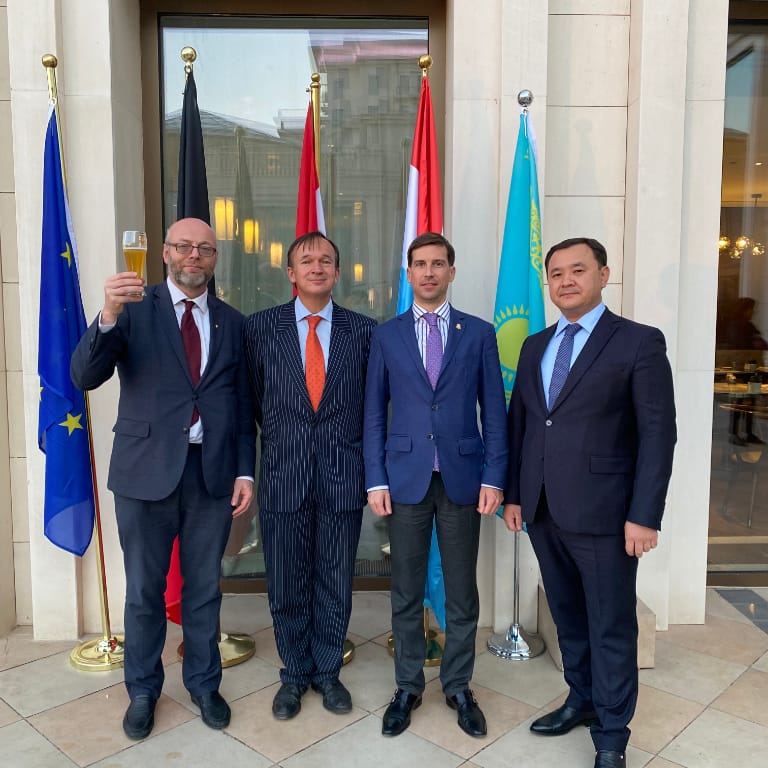 Official Chamber Presentation at the Reception of the Embassy of the Kingdom of Belgium in Kazakhstan — 2