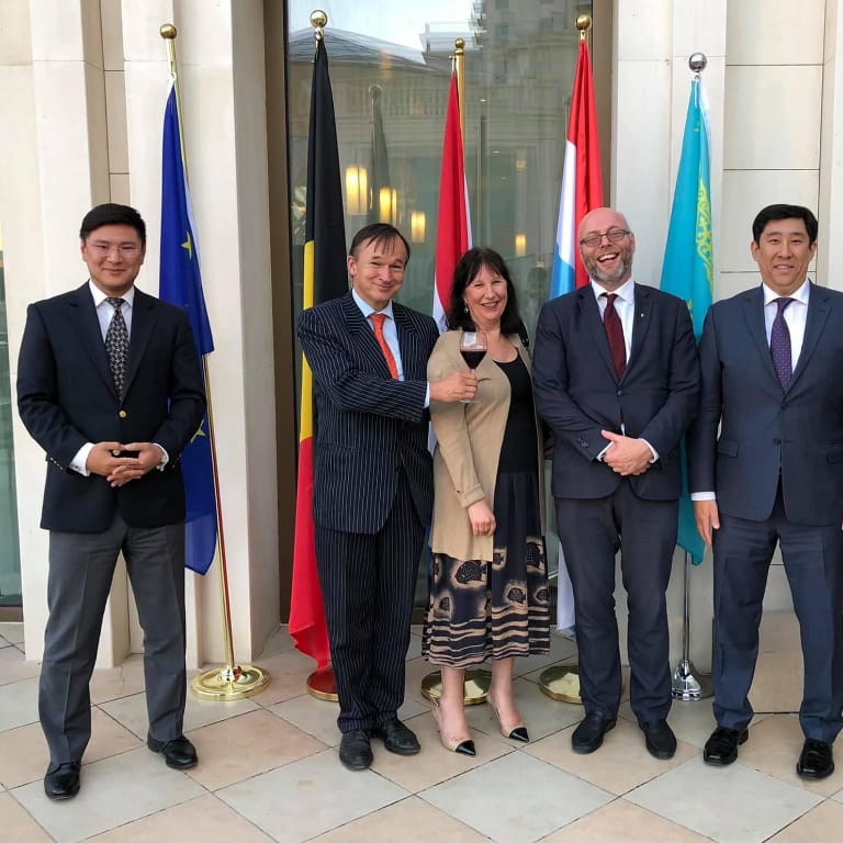 Official Chamber Presentation at the Reception of the Embassy of the Kingdom of Belgium in Kazakhstan — 3
