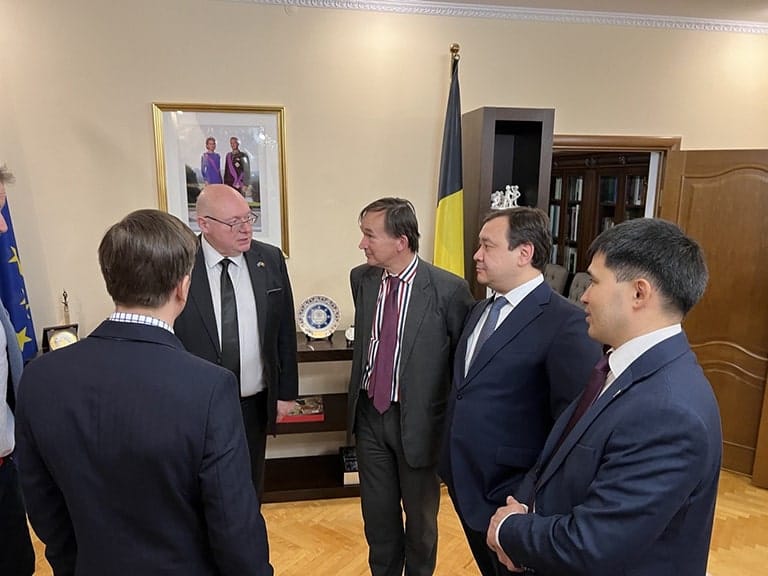Official Reception Hosted by Ambassador of the Kingdom of Belgium Henri Vantieghem for Partners and Members of the BeNeLux Chamber of Commerce — 2