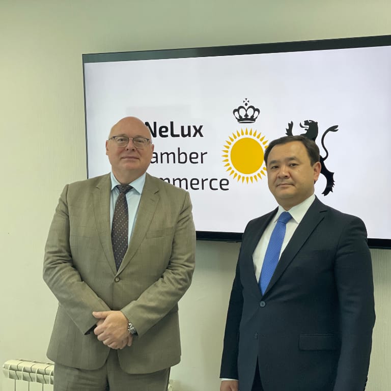 Kantoor BeNeLux-Kamer ontvangt nieuwe Belgische ambassadeur in Kazachstan — 1