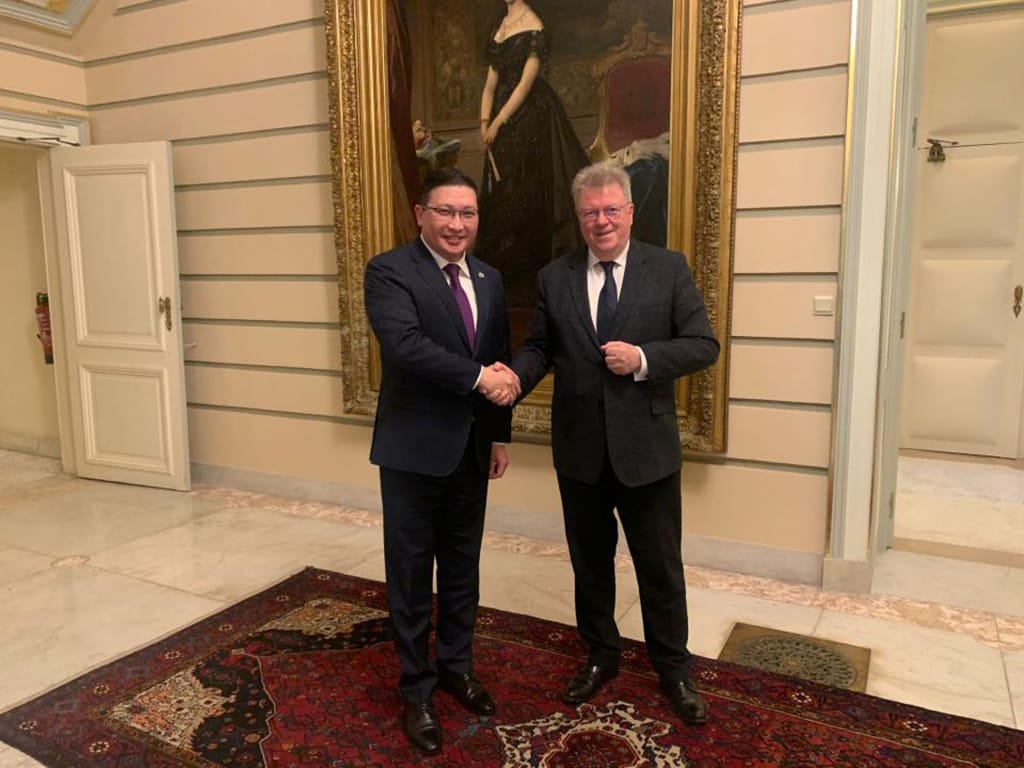 Kazakh Ambassador Meets the Head of the Belgian Prime Minister’s Cabinet in Brussels — 1