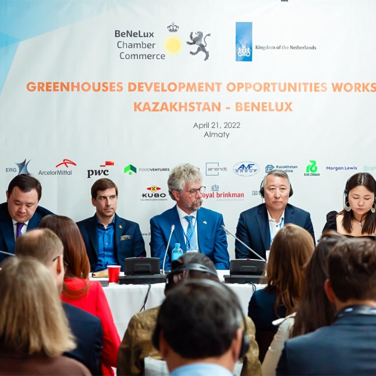 Conferentie "Greenhouses Development Opportunities Workshop: Kazakhstan-BeNeLux"