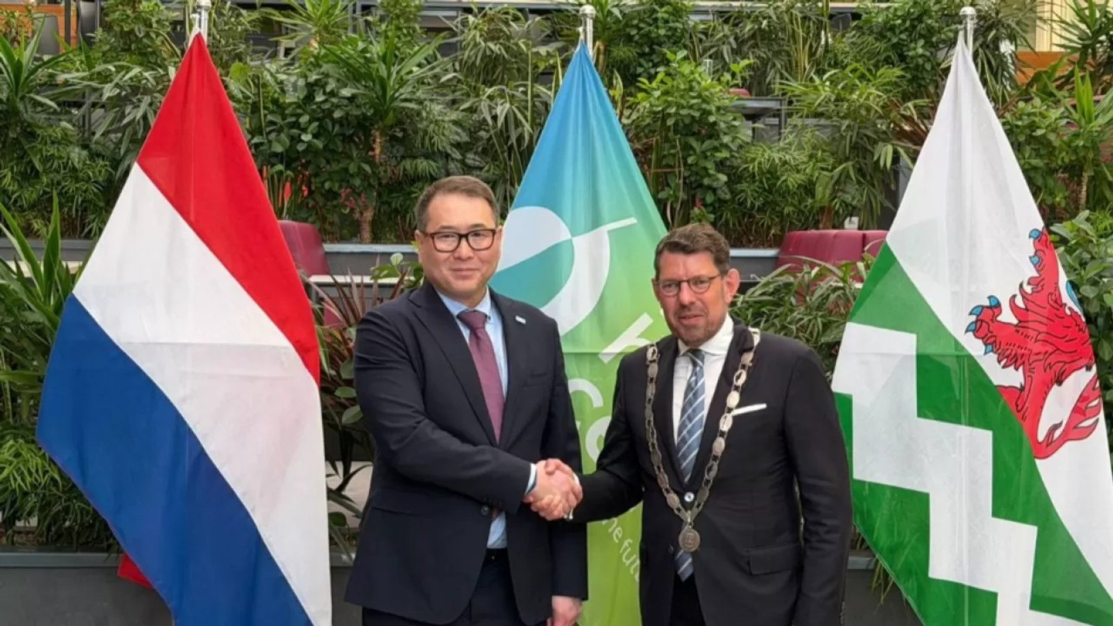 Le Kazakhstan et les Pays-Bas signent pour 160 millions d’euros d’accords à GreenTech Amsterdam