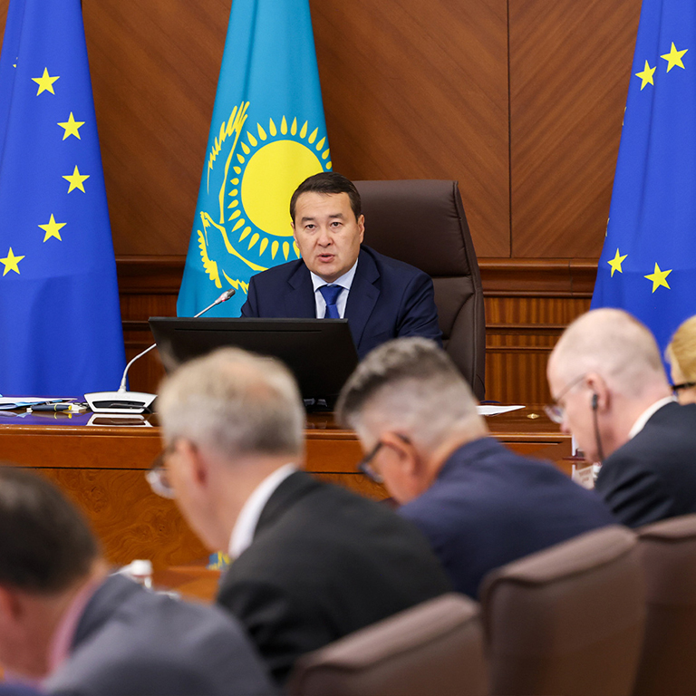 Kasakhstan prioriterer grøn omstilling, transportforbindelser i EU-samarbejdet