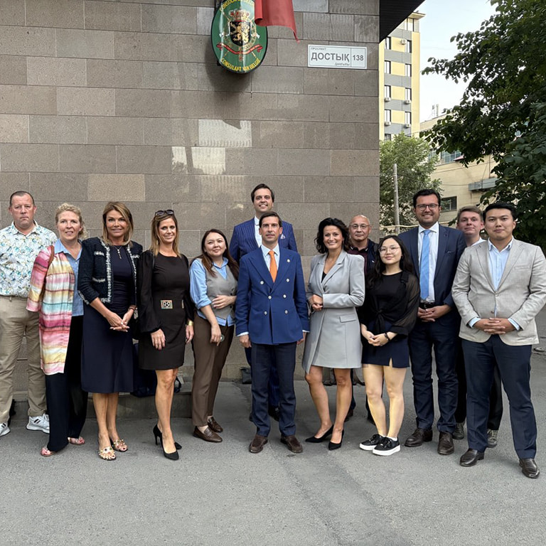 Встреча Торговой Палаты БеНиЛюкс с бельгийской делегацией в Алматы